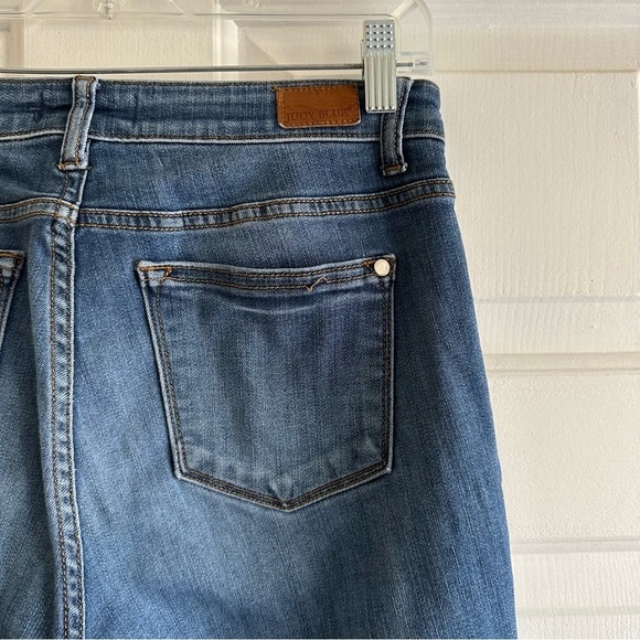 Judy Blue High Rise Tummy Control Mom Straight Leg Denim Jeans Size 29 - Picture 6 of 9